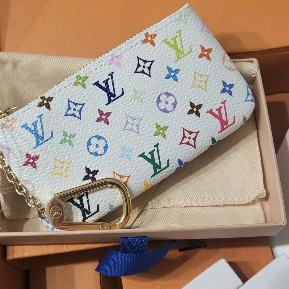 Louis Vuitton Multicolor Monogram Key Pouch